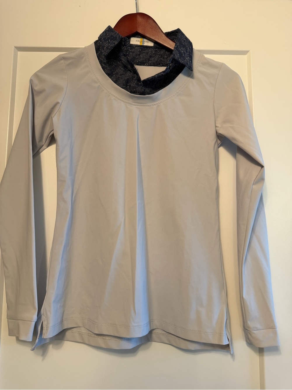 Callidae Long Sleeve Collared Equestrian Top size XS